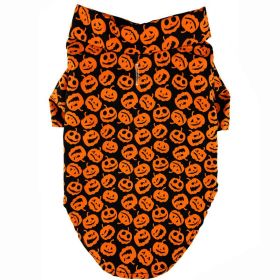 Halloween Camp Shirts (Color: Halloween Jack-o-Lanterns, size: XX-Small)